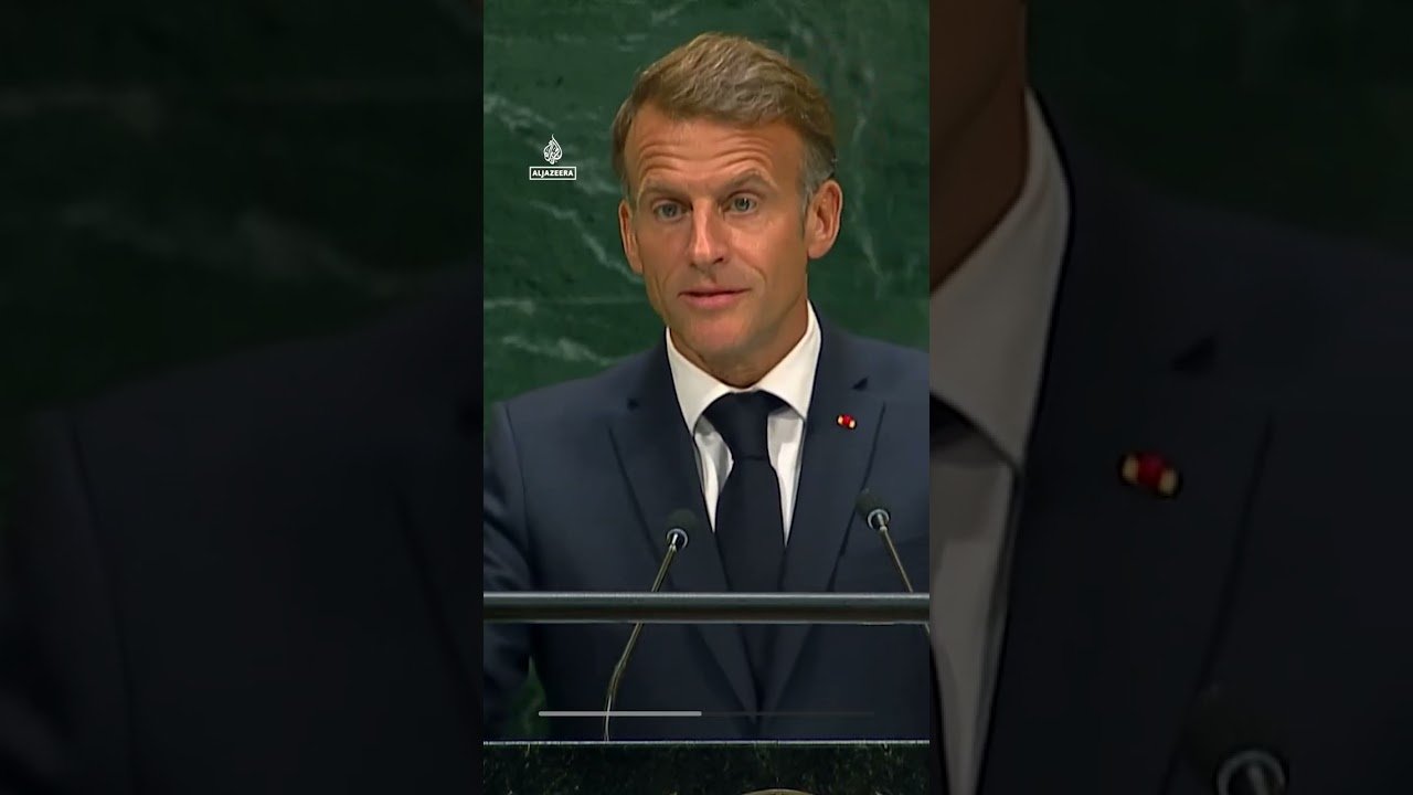Macron: France won’t ‘yield an inch’ on Ukraine support | AJ #shorts