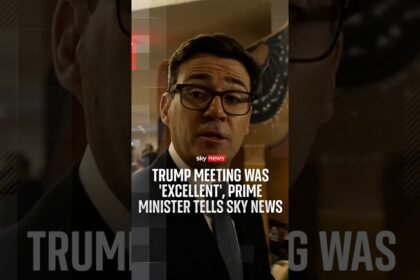 Trump meeting was 'excellent', Prime Minister tells Sky News