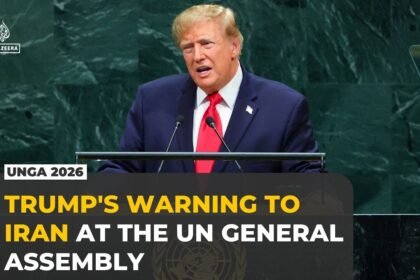 Trump warns Iran at UN General Assembly of ‘annihilation’ if no deal is reached