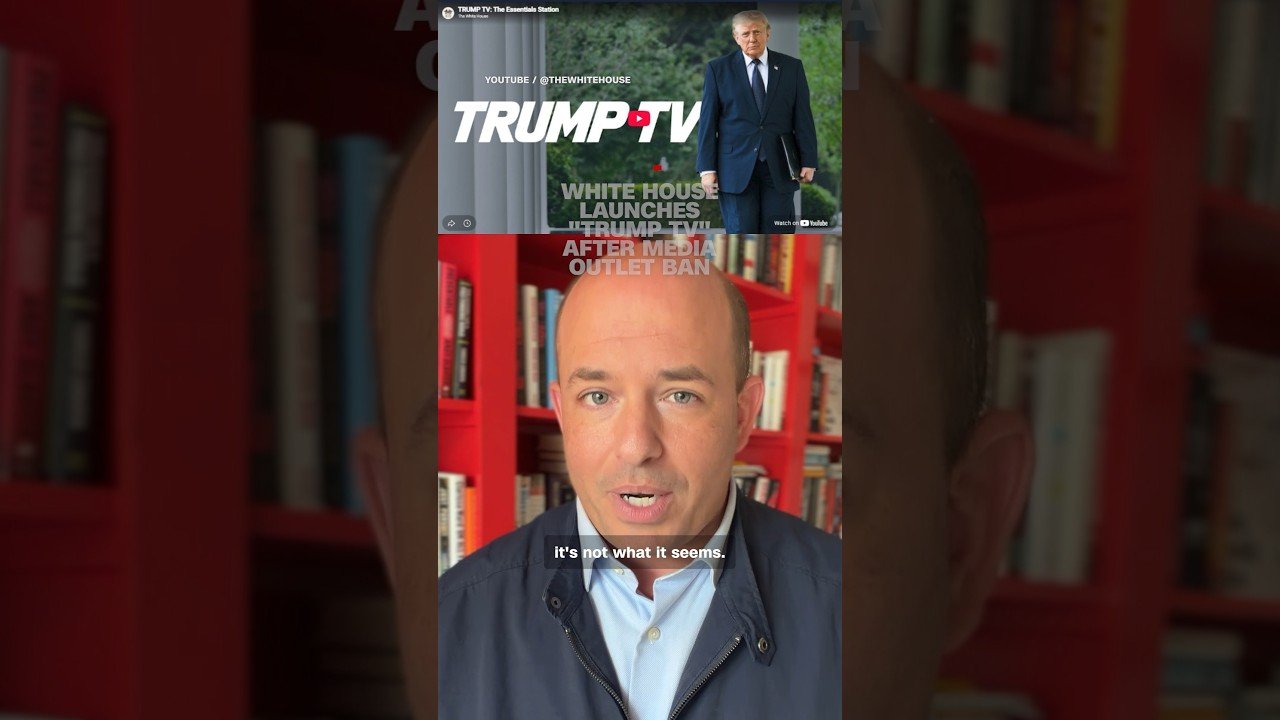 White House launches "Trump TV" after media outlet ban