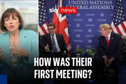 Did Andy Burnham make a good first impression with Donald Trump? | Beth Rigby analysis