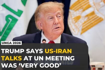 US, Iran hold ‘very good’ talks, Trump says at UN meeting