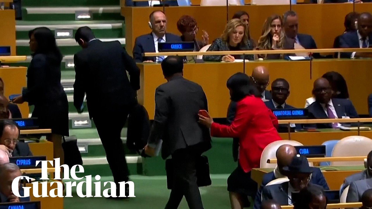 Cuban delegation walks out as Trump calls country a 'failed state' at the United Nations
