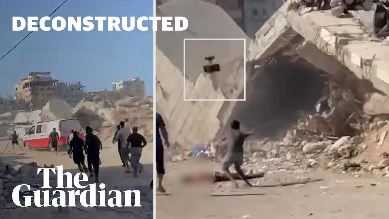 Video shows moment Israeli strike kills 15-year-old boy in Gaza – deconstructed