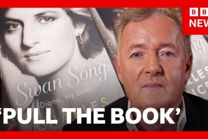 Earl Spencer should pull Diana book from shelves, Piers Morgan says | BBC News