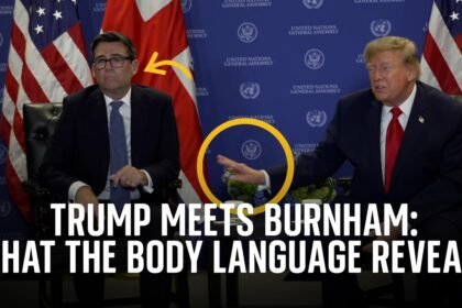 From Trump’s handshake to Burnham’s glasses: Expert analyses their body language