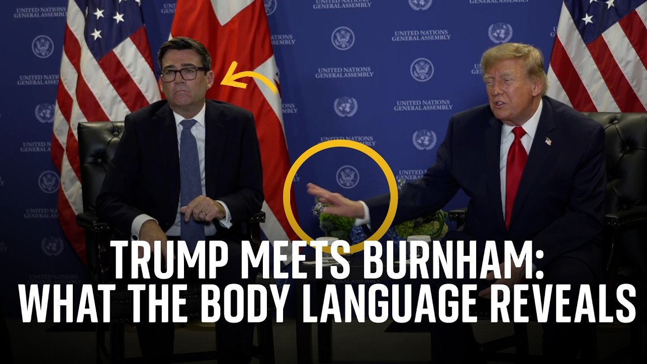 From Trump’s handshake to Burnham’s glasses: Expert analyses their body language