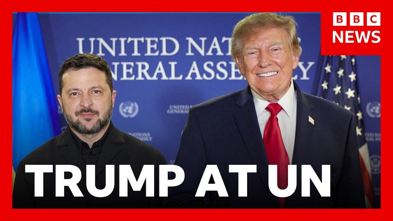 What did Donald Trump say at the United Nations General Assembly? | BBC News