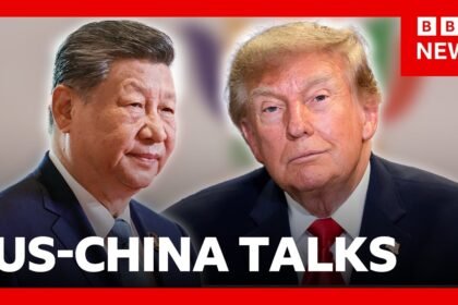US President Trump to discuss AI with Chinese President Xi | BBC News