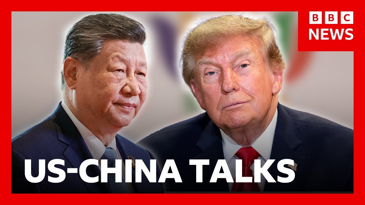 US President Trump to discuss AI with Chinese President Xi | BBC News