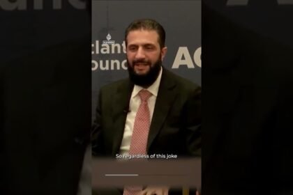 Syria’s al-Sharaa answers questions on Israel’s violations in Syria | AJ #Shorts