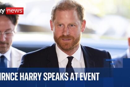 Prince Harry appears at Clinton Global Initiative annual meeting