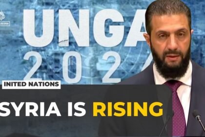 Syria's Ahmed al-Sharaa tells UNGA that Syria is ‘rising’ after Assad's fall