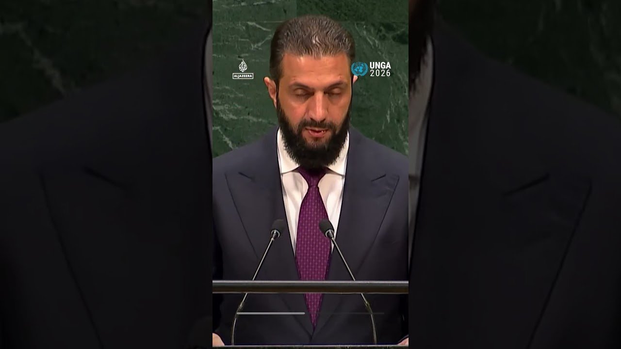 Al-Sharaa: Occupied Golan Heights to ‘remain Syrian territory’ | AJ #shorts