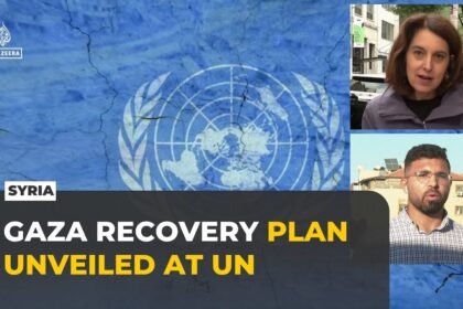 Gaza recovery plan unveiled at UN as Israeli operations continue