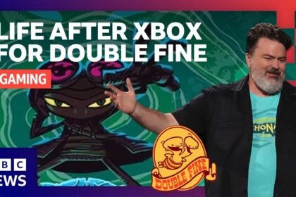 Tim Schafer on Double Fine's rebirth after being axed by Xbox | BBC News