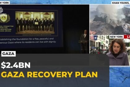 Gaza's $2.4bn recovery plan unveiled at UN as questions over feasibility remain