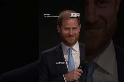Prince Harry's teleprompter fails during tech speech