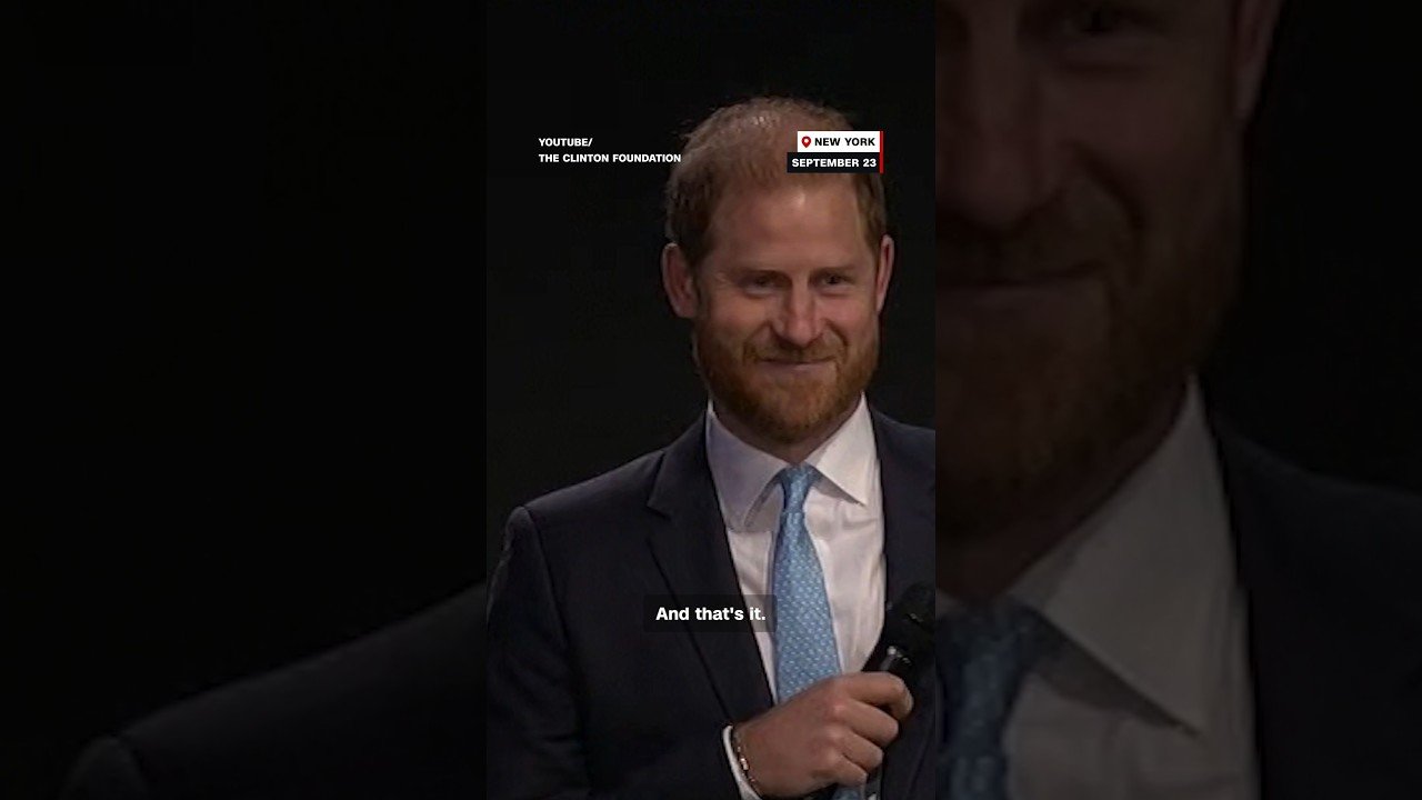 Prince Harry's teleprompter fails during tech speech