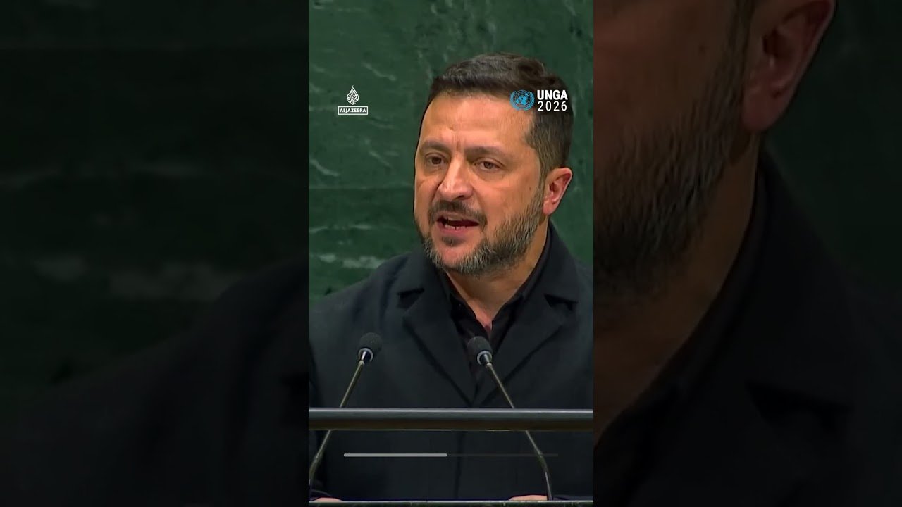 Zelenskyy: Putin is making the world ‘more dangerous’ | AJ #shorts