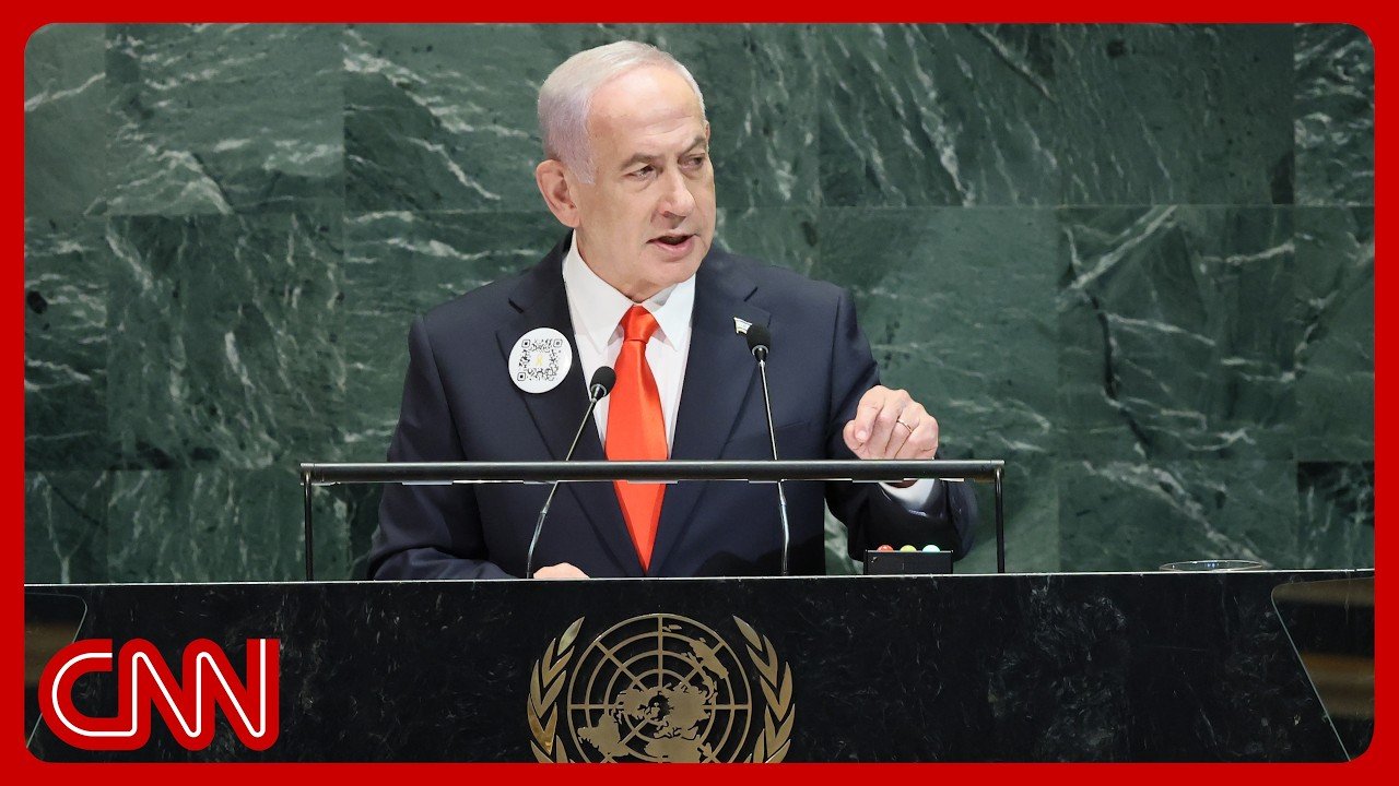 Live: Israel PM Netanyahu addresses UN General Assembly