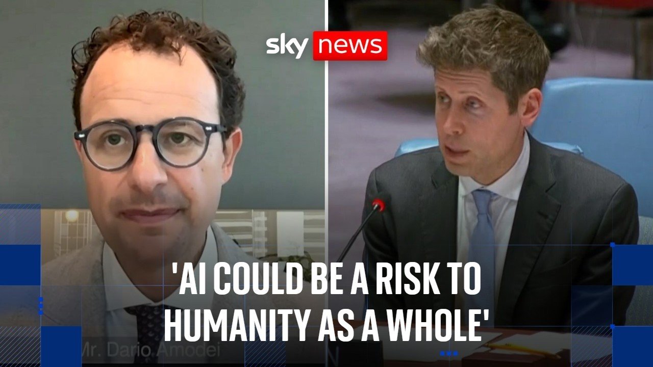 OpenAI and Anthropic bosses warn UN of risk AI poses to humans