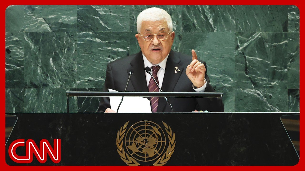 Live: Palestinian President Mahmoud Abbas addresses UN General Assembly