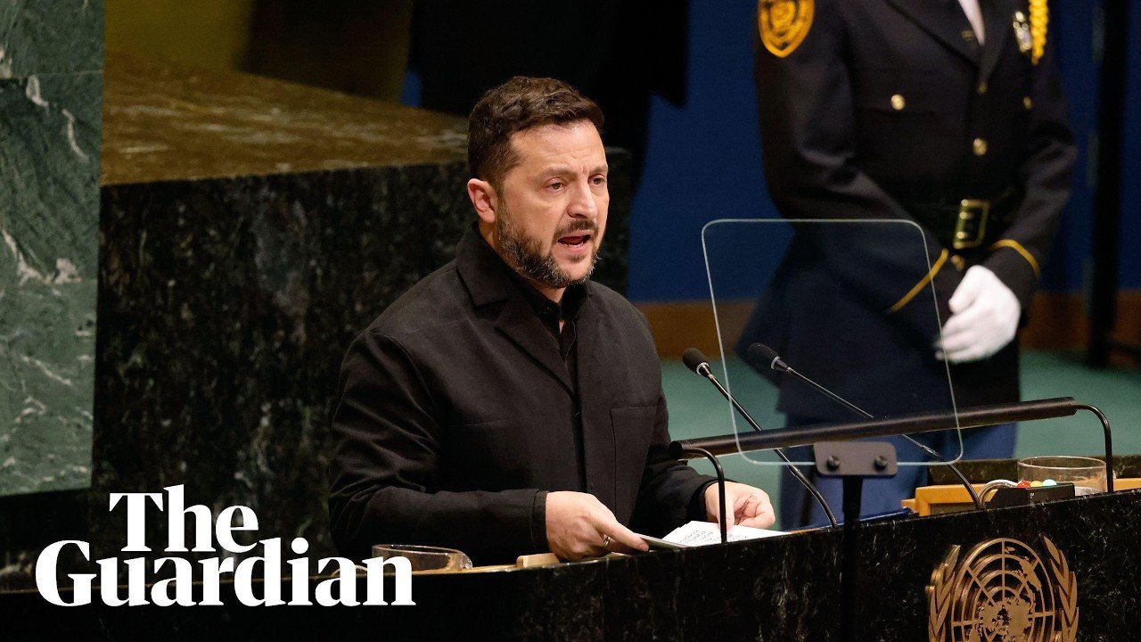 Zelenskyy at UN urges world leaders to end trade with Russia