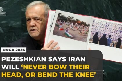 Pezeshkian says Iran will not surrender to US pressure at UNGA