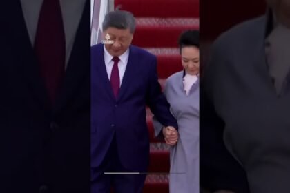 China's Xi arrives to Trump welcome on state visit