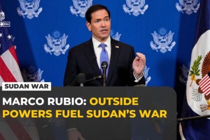 Marco Rubio says foreign backers are fuelling Sudan war