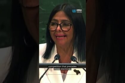 Venezuela’s Rodriguez pledges elections, path forward in UNGA speech