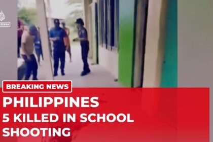 Philippines school shooting: At least 5 students dead in Banga