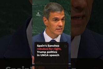 Spain’s Sanchez warns of far-right threat in UNGA speech