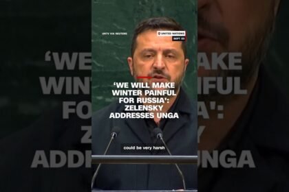 ‘We will make winter painful for Russia': Zelensky addresses UNGA