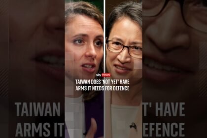 Taiwan says it does 'not yet' have sufficient arms to defend itself as China ramps up pressure