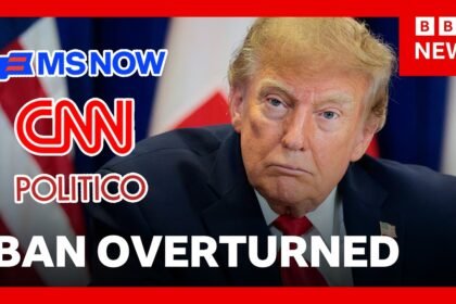 US judge overturns President Trump's White House media ban | BBC News