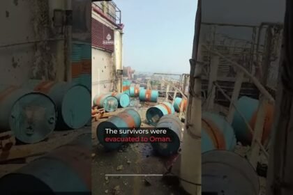 Deadly attack on Indian cargo ship off coast of Oman | AJ #shorts