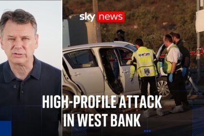 Son of Israeli ambassador to US critically injured in West Bank ramming attack