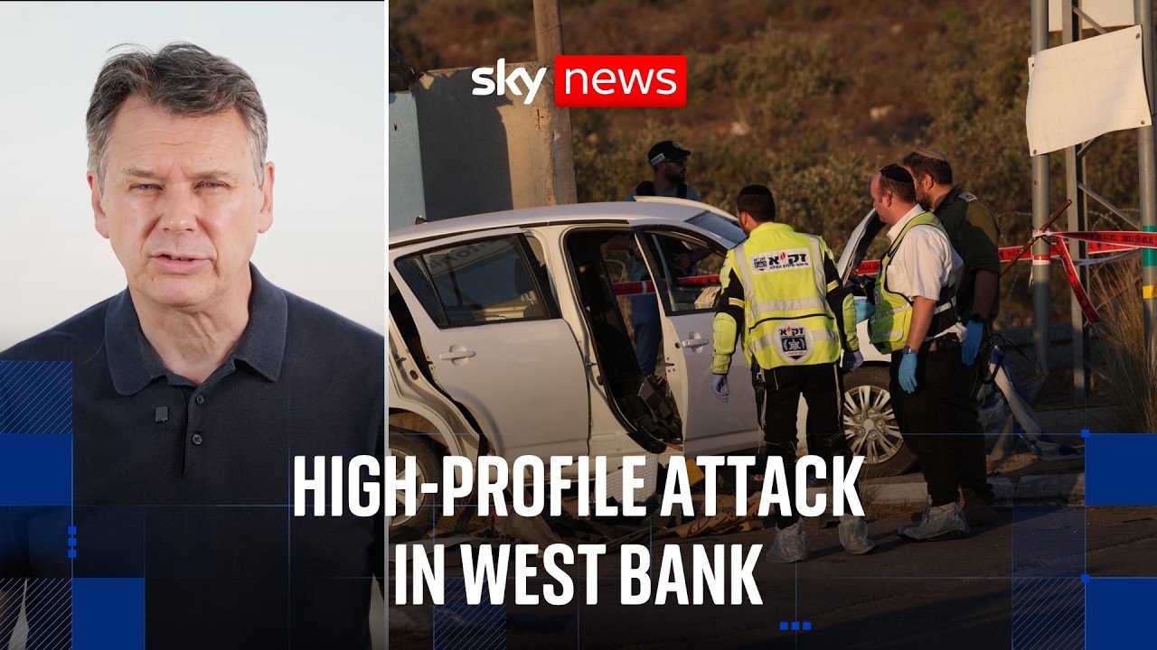 Son of Israeli ambassador to US critically injured in West Bank ramming attack