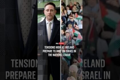 Tensions high as Ireland prepare to take on Israel in the Nations League.