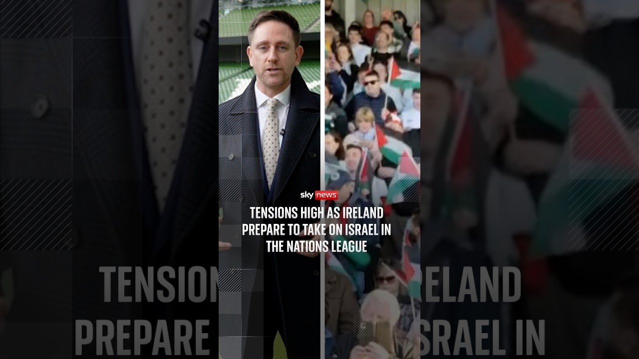 Tensions high as Ireland prepare to take on Israel in the Nations League.
