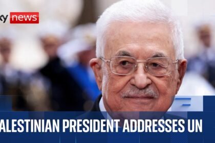 Mahmoud Abbas speaks at UN General Assembly