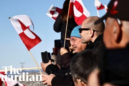 Greenland leaders receive hero's welcome after signing security pact with US and Denmark