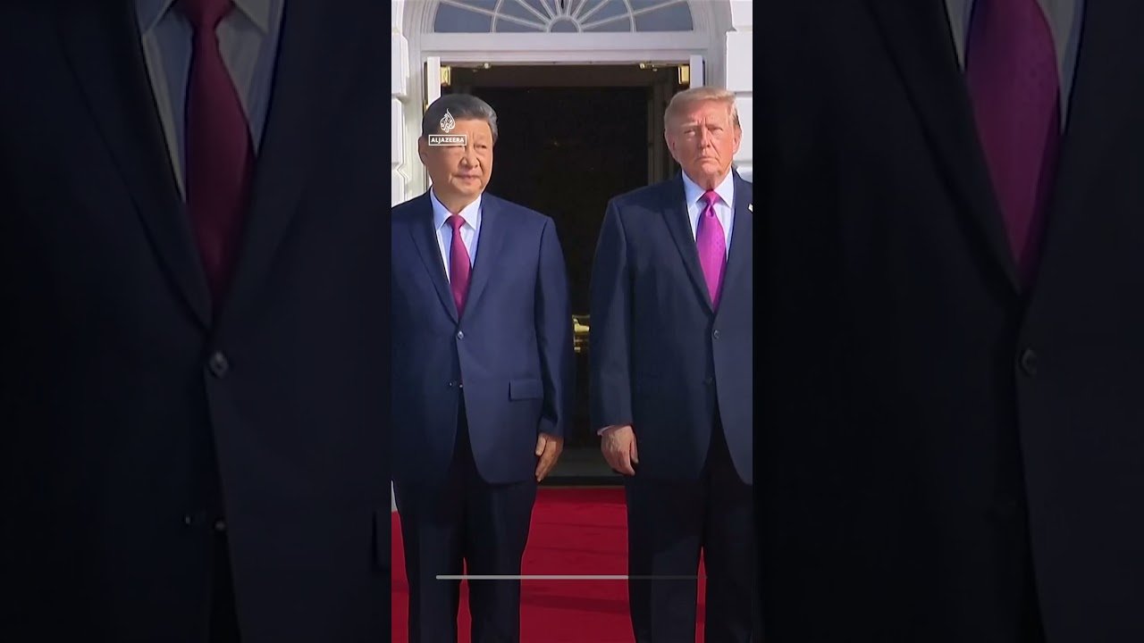 Trump welcomes China’s Xi Jinping to White House