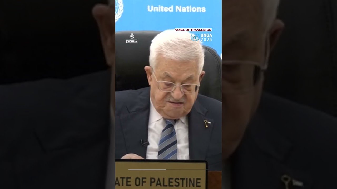 Mahmoud Abbas: What will it take to ‘protect’ Palestine? | AJ #shorts