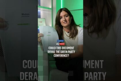 Could this document derail the Green Party Conference?