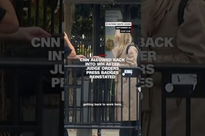 CNN allowed back into WH after judge orders press badges reinstated