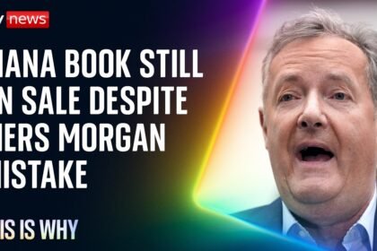 Diana book still on sale despite Piers Morgan mistake. This is Why
