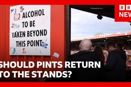 Should pints return to football stands? | BBC News